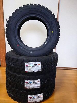 Yokohama Geolandar M/T G003 145/80R12 80/78N LT Snow Mud Tire Set