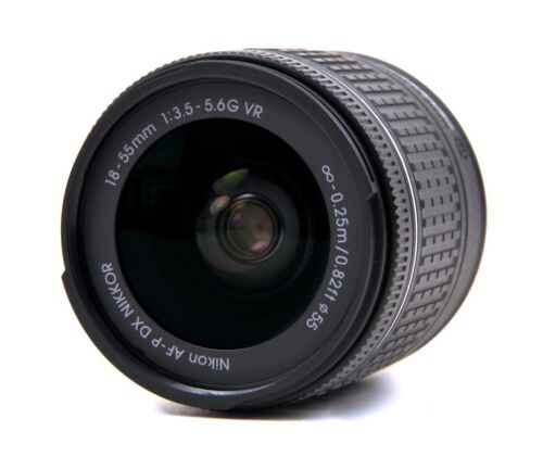 Nikon Nikkor AF-P DX 18-55mm F/3.5-5.6 G Lens New (boxed) - Zdjęcie 1 z 1