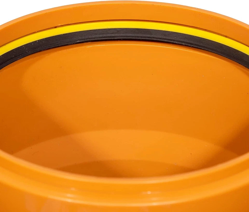 Kontrollschacht Revisionsschacht DN 400 mit Rückstauklappe 2 x Ø110 mm - Bild 4 von 4