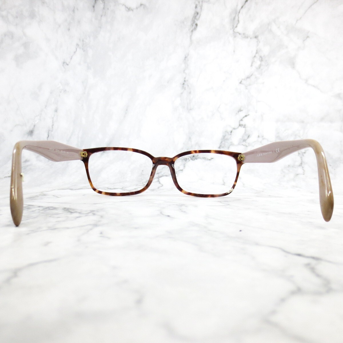 Prada VPR 18T UE0-1O1 Eyeglasses Full Rim Tortoise Pink  display picture 1