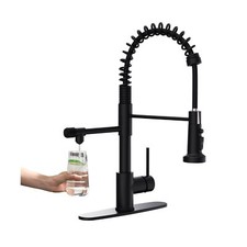 GIMILI Drinking Water Faucet 3 in1 Commercial Style Pull-Down Single Handle F...