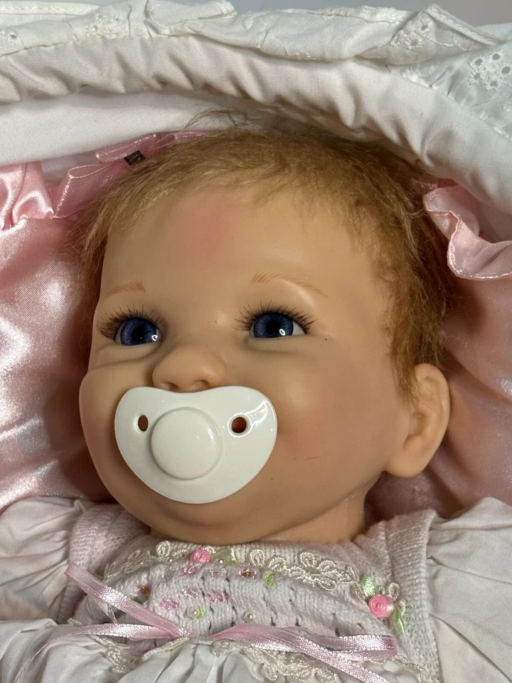 Ashton Drake Galleries Lifelike Reborn Baby Doll Infant Newborn My Bundle of Joy - Image 3 of 4