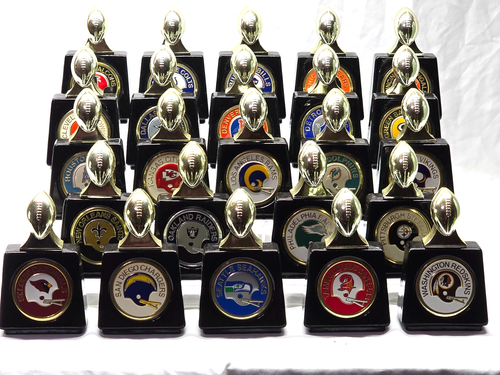 Vintage AVON NFL Wild Country Team Decanter HUGE Lot 24/28 Teams - NO DUPLICATES