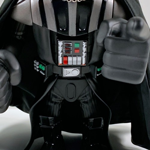 Star Wars Medicom 8" VCD Vinyl Collectible Doll Darth Vader 2006 - NO HELMET - Picture 8 of 22