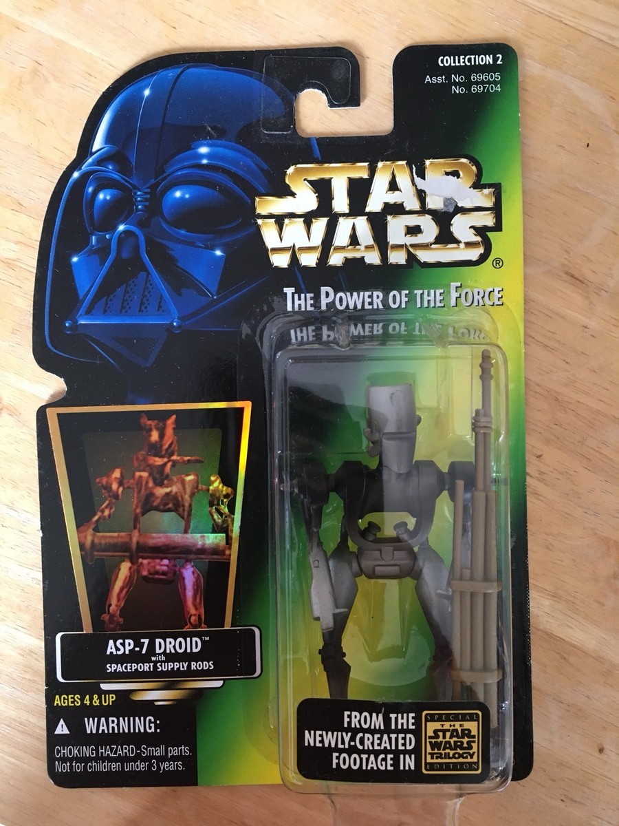 Star Wars ASP-7 Droid 1996 Kenner Action Figure POTF New Factory Sealed