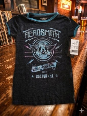 Aerosmith Summer Tee shirt Rag Doll 2018 Boston Mass Child Girl Boy 4 5  XS Rock