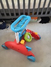 Fisher-Price Baby Walker Toys 2-Sided Steady Speed with Lights and Sounds