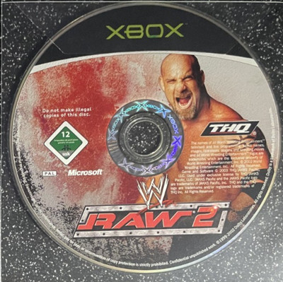 WWE Raw 2 - Microsoft Xbox (nur Disc)