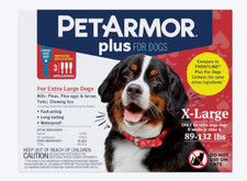 PetArmor Liquid Flea and Tick Treatment Pet Size: Extra large new