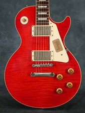 Gibson Custom Shop 1958 Les Paul leggermente figurato VOS BOTB P159 Vinatge Cherry