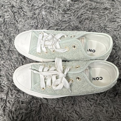 Converse Chuck Taylor All Star Daisy Cord Low Top White Cotton Women's Sneakers