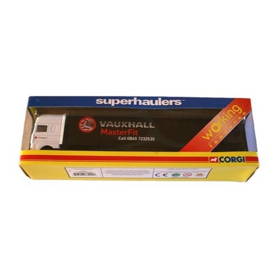 Corgi Superhaulers 1:64 DAF Curtainside Vauxhall Masterfit TY87015 Boxed