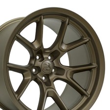 20x10 20x11 Bronze 10369 Rims Set4 Fit Challenger Charger Scatpak Wide