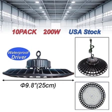 High Bay Led Shop Lights 200 W Industrial Warehouse Factory Garage Light Fixture