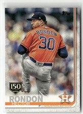 2019 TOPPS #91 HECTOR RONDON 150TH ANNIVERSARY HOUSTON ASTROS