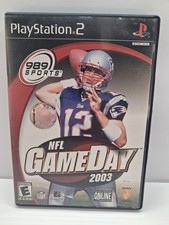 NFL GameDay 2003 (PlayStation 2 PS2) Tom Brady 989 Sports 