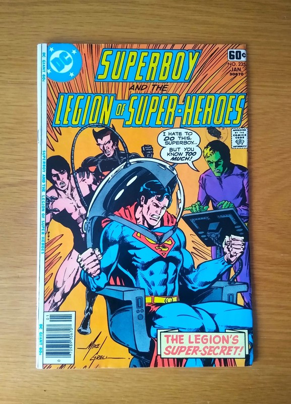 Superboy & Legion Of Super-Heroes #235 VF+ 1978 DC comics