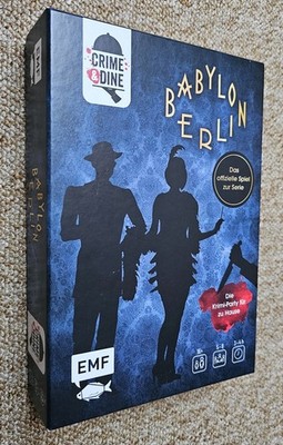 Crime & Dine - Babylon Berlin | Krimi-Dinner Set Crime Gesellschaftsspiel Spiel