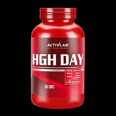 ACTIVLAB HGH DAY - 60 Kaps -Muskelaufbau Arginin Testosterone Hormon Booster