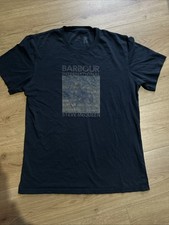 Barbour Men's T-Shirt Large Steve McQueen Edition Graphic Print