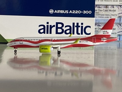 Gemini Jets Air Baltic Airbus A220-300 1:400 YL-CSL GJBTI1839