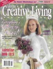 Aleene's Creative Living Magazine Jan 1997 DIY Decorations Crafts Decor Weddings