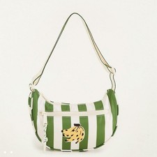 NWT Farm Rio Green Tropical Banana Shoulder Bag