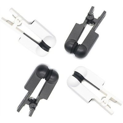 Ohrclip Elektrode -seitiger Gummikopf bequem, kompatibel für Tens Unit1302
