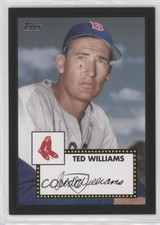 2021 Update Topps Cards That Never Were Black 4/299 Ted Williams #CNW-2 HOF 6k2