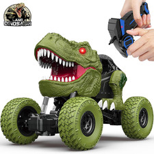 Coche Dinosaurio Control Remoto para Niños Niños, 2.4Ghz Todo Terreno Control Remoto Din