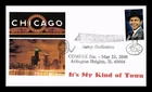 DR JIM STAMPS US COVER FRANK SINATRA MUSIC LEGENDS FDC COMPEX CHICAGO