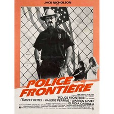 THE BORDER French Herald/Trade Ad 2p - 10x13 in. - 1982 - Jack Nicholson, Tony R