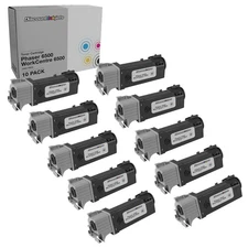 10PK 106R01597 for Xerox BLACK High Yield Toner Cartridge Phaser 6500 6500D 6505