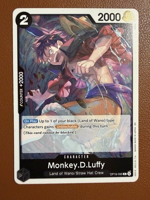 Monkey.D.Luffy (095) OP16-095 - One Piece TCG: The Time of Battle - English