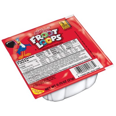 Kellogg's Froot Loops Breakfast Cereal Original .75oz 96 Count