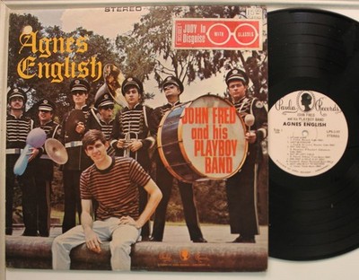 John Fred & His Playboy Band Lp Agnes English On Paula - Vg+ To Vg++/ Vg++ (Hype