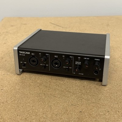 TASCAM US-2x2 2-In 2-Out Two Channel USB Audio MIDI Recording Interface