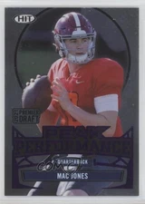 2021 Sage Premier Draft Peak Performance Mac Jones #PK-MJ Rookie RC