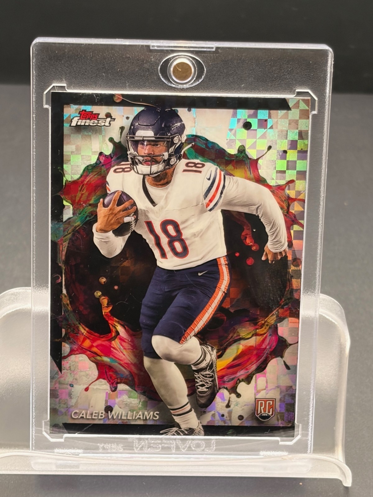 2024 Finest - CALEB WILLIAMS - #247 CHECKERBOARD REFRACTOR - Bears