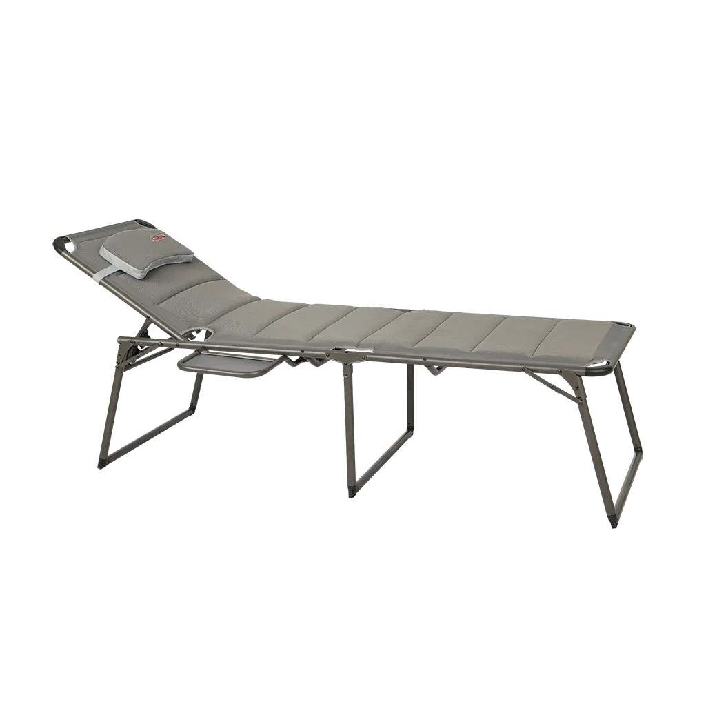 Quest Naples Pro Lounge Bed With Side Table Outdoor Furniture Caravan Garden