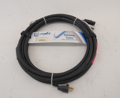 Proco EC9-25 Siamese Twins Digital Audio Power Signal Composite Cable 25' - N...