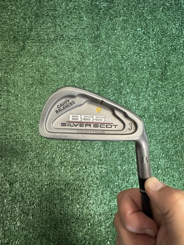 Tommy Armour 855s Silver Scot 3, 7 & 9 Irons RH G Force 2 Graphite Shaft R Flex - Image 3 of 4