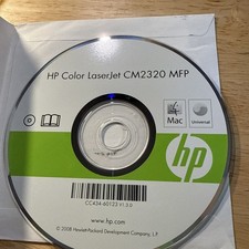 HP Color LaserJet CM2320 MFP software drivers disk / CD