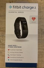 Fitbit Charge 2 PurePulse Heart Rate Activity Tracker Black
