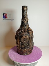 Steampunk hand crafted bottle lock and key to your heart