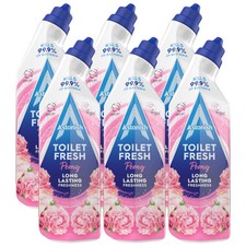 6 x Astonish Toilet Gel Powerful Cleaner Removes Limescale & Stain 750ml - Peony 2.64 per litre