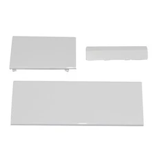 3 NEW WHITE Replacement Door Slot Cover Lid Set for Nintendo Wii Console System