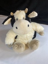 Warmies French Lavender Scented Plush Black and White Cow Microwaveable