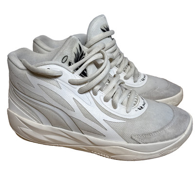 Size 7 Lamello's All White Puma