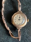 Rolex Cocktail Watch 9Ct Rose Gold Vintage 18G 1917 Britannic Band